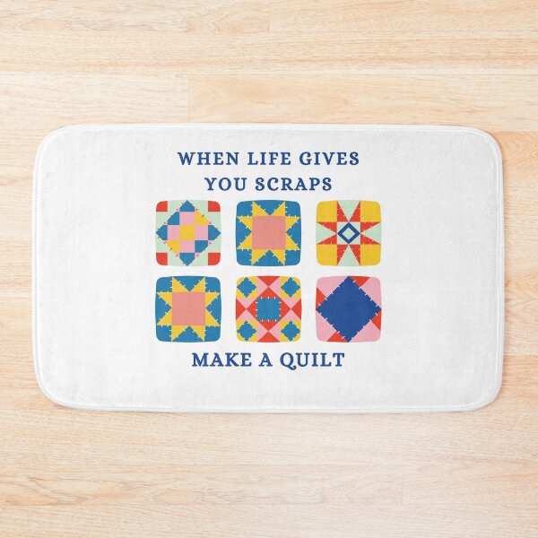 Item preview, When Life Gives You Scraps, Make a Quilt - Funny Quilter designed and sold by Wiss2Arts.