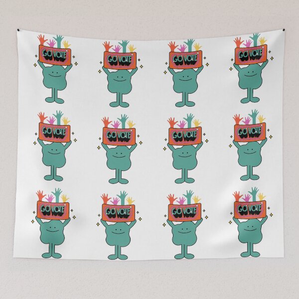 Item preview, Go VOTE-White Background  designed and sold by Trendi61.