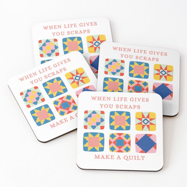 Item preview, When Life Gives You Scraps, Make a Quilt - Funny Quilter designed and sold by Wiss2Arts.