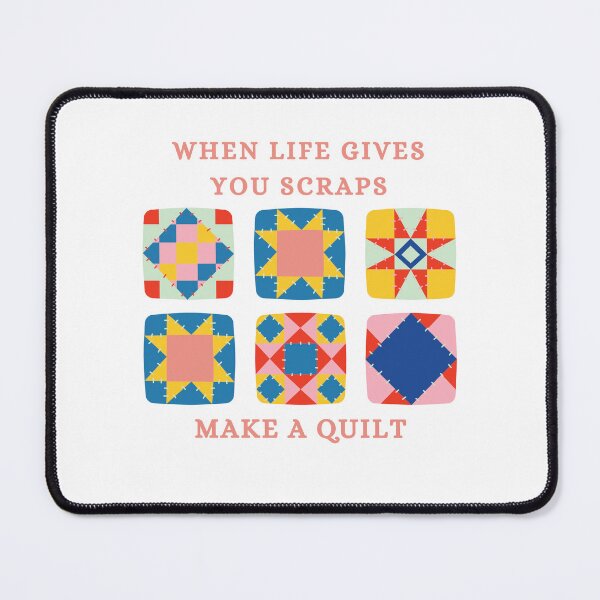 Item preview, When Life Gives You Scraps, Make a Quilt - Funny Quilter designed and sold by Wiss2Arts.