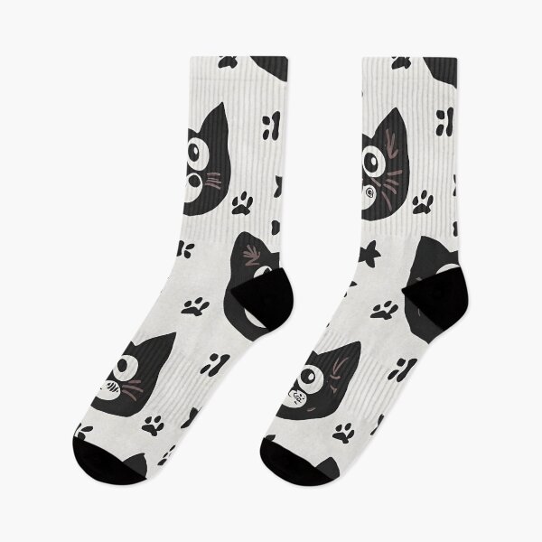 Item preview, Whimsical Cat Doodles - Playful Pattern designed and sold by inkArtistryfine.