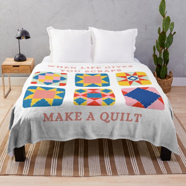 Item preview, When Life Gives You Scraps, Make a Quilt - Funny Quilter designed and sold by Wiss2Arts.
