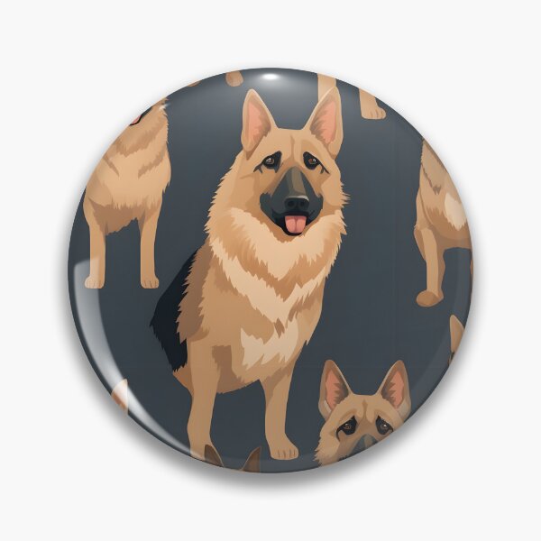Item preview, Dogs 2 German Shepherd 17 designed and sold by DigitalPatternx.