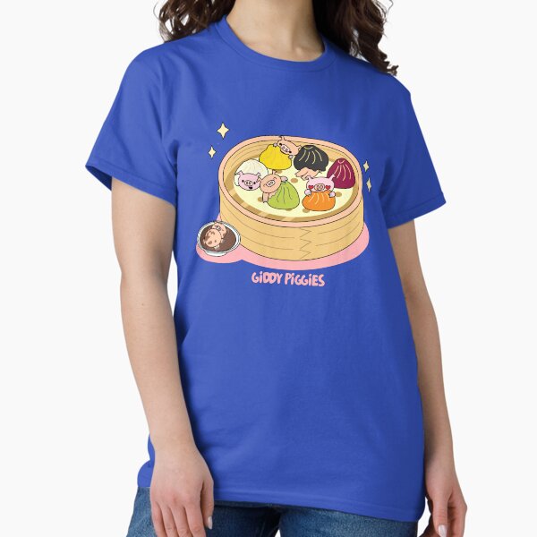 Giddy Piggies Rainbow Dumpling Classic T-Shirt