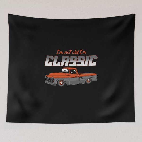 Item preview, Im Not Old Im Classic Vintage Truck Funny Pick Up Truck Old School Truck Enthusiast Retro Automotive Enthusiast designed and sold by CarantinedChaos.