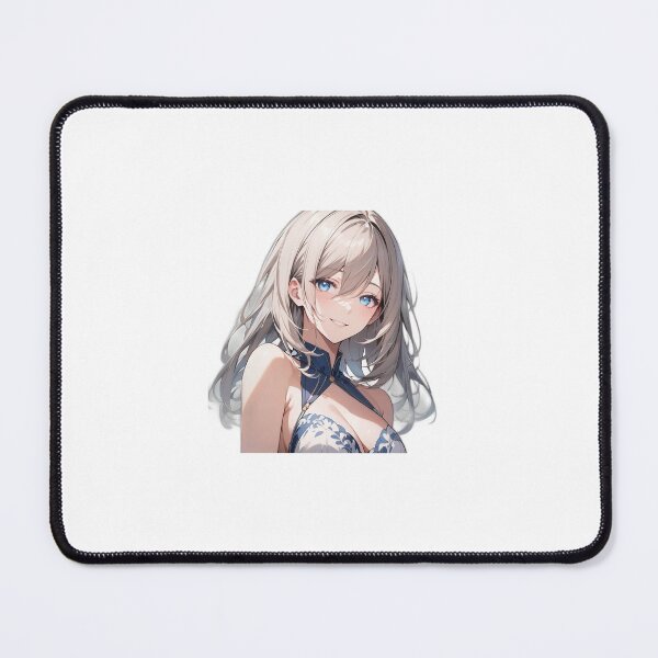 Item preview, Cute Blonde Anime Waifu with Blue Eyes in Bikini designed and sold by JohnTitor2023.