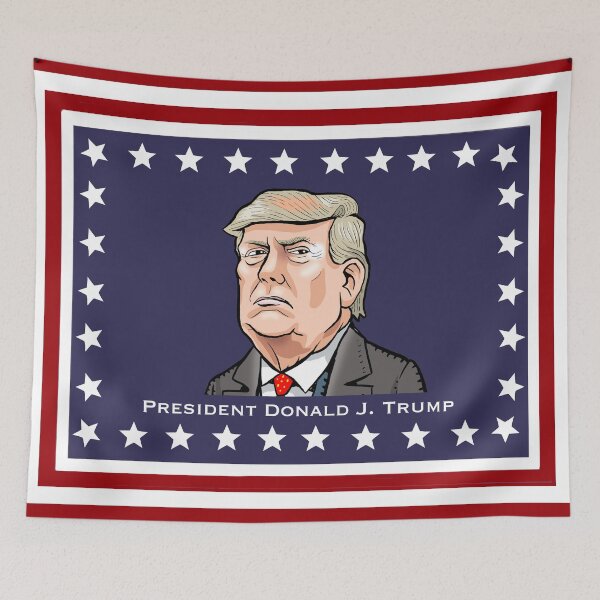 Item preview, President Donald Trump designed and sold by MacKaycartoons.