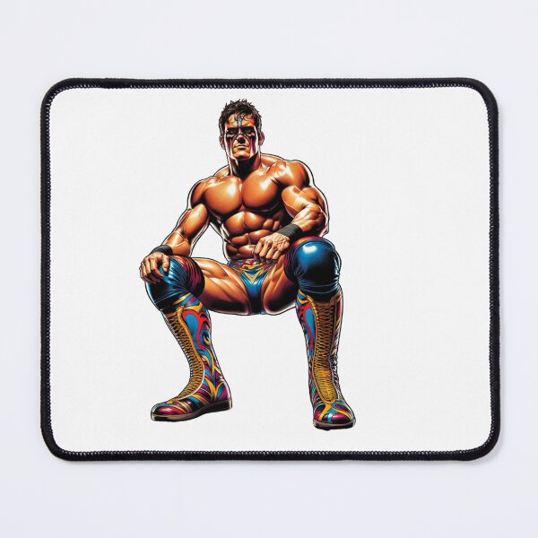 Item preview, Professional Wrestler Fighter Performer Athlete Heel Squatting designed and sold by kylmllr101684.