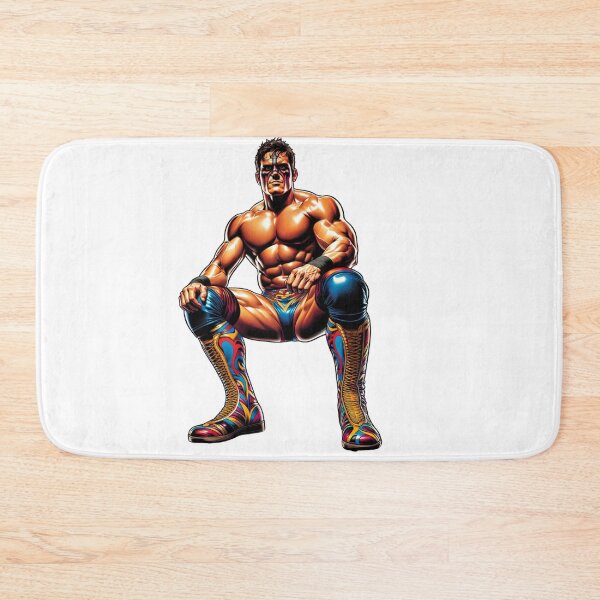 Item preview, Professional Wrestler Fighter Performer Athlete Heel Squatting designed and sold by kylmllr101684.