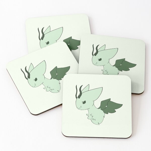 Item preview, Mythical Winged Cat (Green) designed and sold by AshKipo6607.