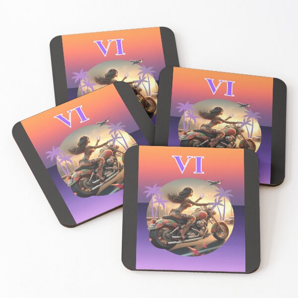 Item preview, Lucia cover scene on motorcycle  designed and sold by SeeingBeyond.