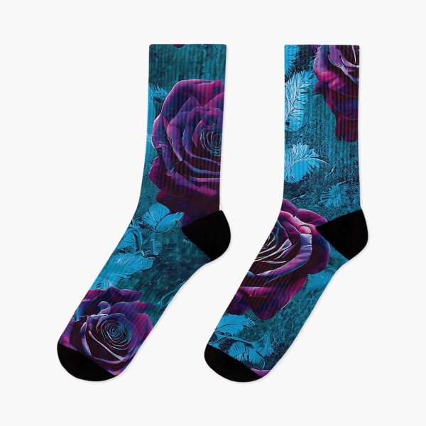 Item preview, Large Deep Red and Black Roses Surreal Feminine Design designed and sold by RoomShiners.