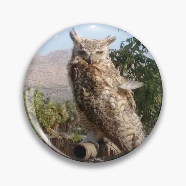 Item preview, Great Horned Owl photo - Joshua Tree California animals designed and sold by abeautifulife.
