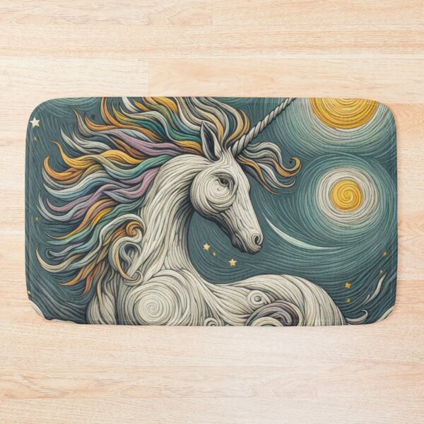 Item preview, Modern Starry Nighty Unicorn  designed and sold by Star-Fragment.