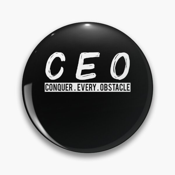 Item preview, CEO Conquer Every Obstacle Entrepreneur Business  designed and sold by Comfy Creations.