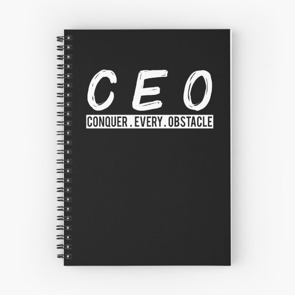 Item preview, CEO Conquer Every Obstacle Entrepreneur Business  designed and sold by Comfy Creations.