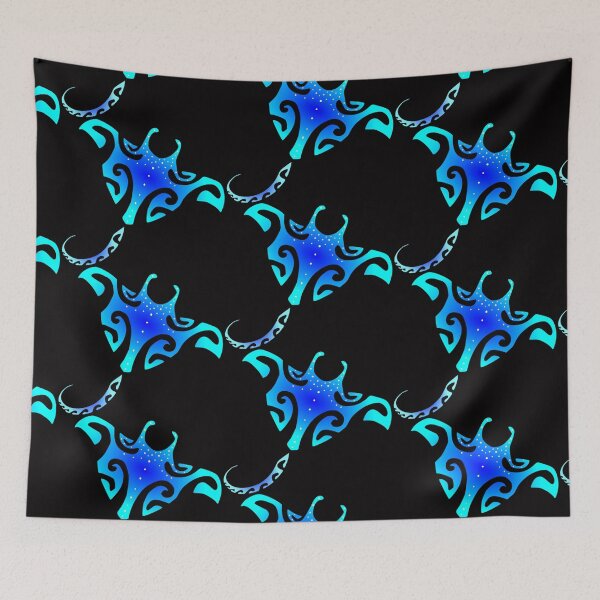 Item preview,  FAFAPITI -   manta ray (blue lagoon) designed and sold by Nesian-Tahiti.