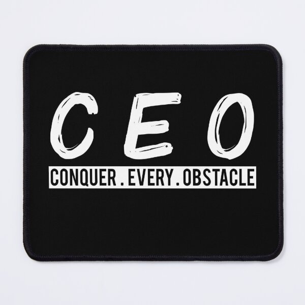 Item preview, CEO Conquer Every Obstacle Entrepreneur Business  designed and sold by Comfy Creations.