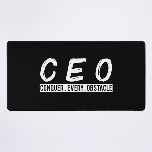 Item preview, CEO Conquer Every Obstacle Entrepreneur Business  designed and sold by Comfy Creations.