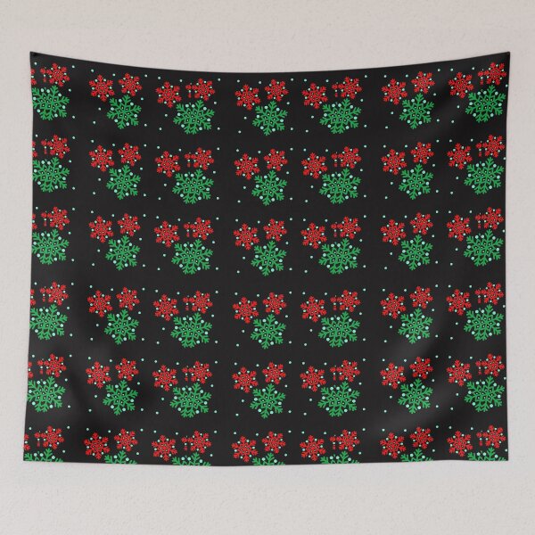 Item preview, Colorful Snow Flakes designed and sold by Thedigital91.