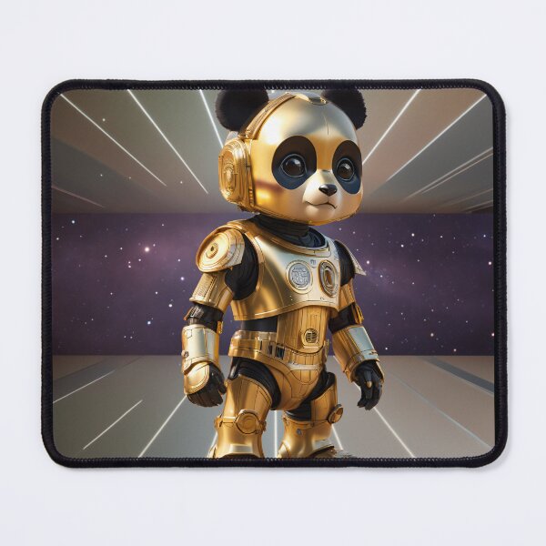 Item preview, Panda Robot in Galaxy  designed and sold by BotunPeony.