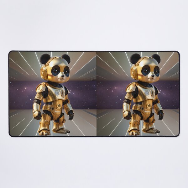 Item preview, Panda Robot in Galaxy  designed and sold by BotunPeony.