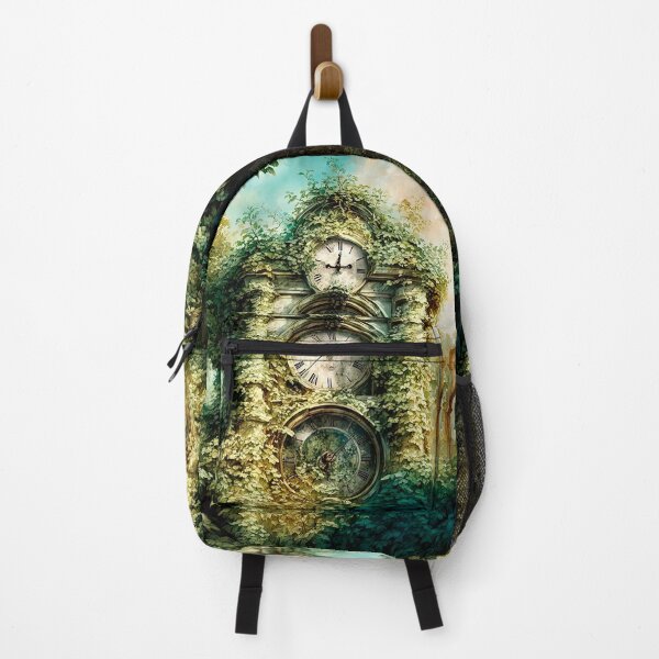 Item preview, An Antique Clock In An Abandoned Garden designed and sold by LanaGustavsson.