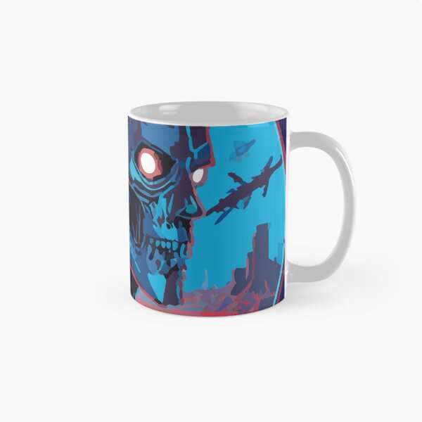 Item preview, Cyborg Zombie Apocalyptic City Blues designed and sold by Que Padre!.