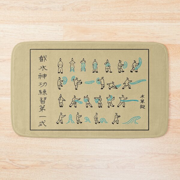 Item preview, Pergamino de agua - Avatar Aang designed and sold by Horacolus Art.