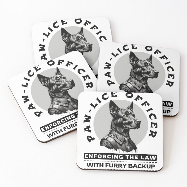Item preview, Paw-lice Officer: Enforcing the Law with Furry Backup designed and sold by Hungry-Murphy.
