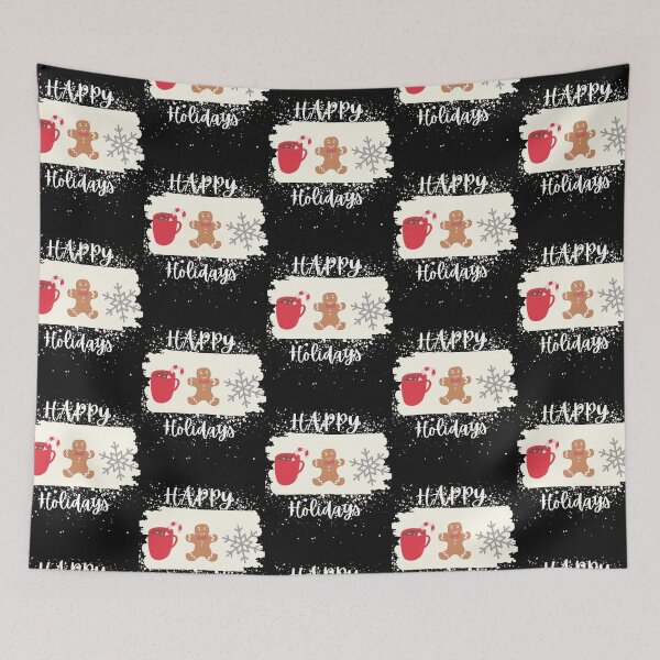 Item preview, Happy Holiday Hot Chocolate, Gingerbread, Snow designed and sold by ArtBeLife.