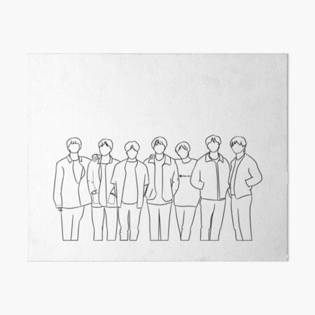 Artikel-Vorschau von Bangtan Sonyeondan BTS, designt und verkauft von kart-box.