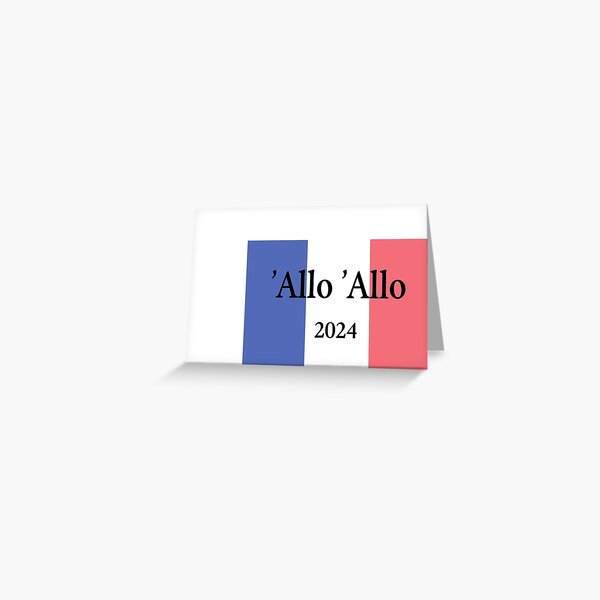 Item preview, 'Allo 'Allo 2024 designed and sold by BijouTheatre.