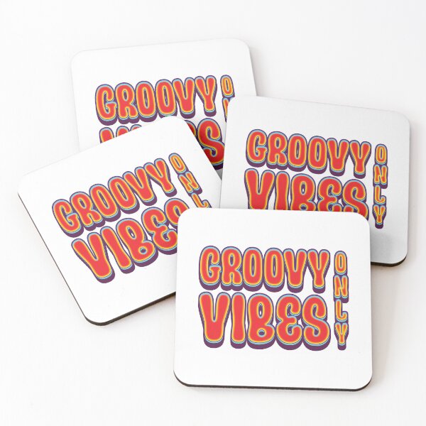 Item preview, Groovy Vibes Only - Retro designed and sold by Whimsical  Thinker.