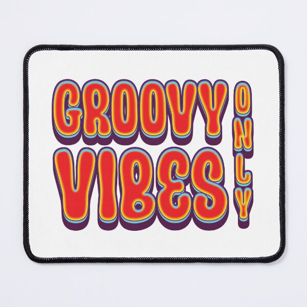 Item preview, Groovy Vibes Only - Retro designed and sold by Whimsical Thinker.