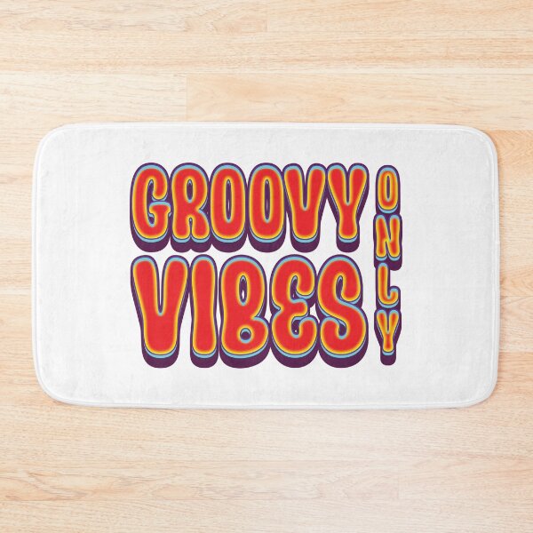 Aperçu de l'œuvre Groovy Vibes uniquement - Rétro créée et vendue par Whimsical  Thinker.