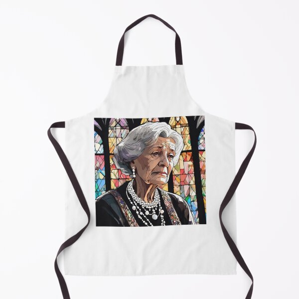 Artikelvorschau, Farbskizze einer alten Dame in einer Kirche entworfen und verkauft von ailia-hikaru.
