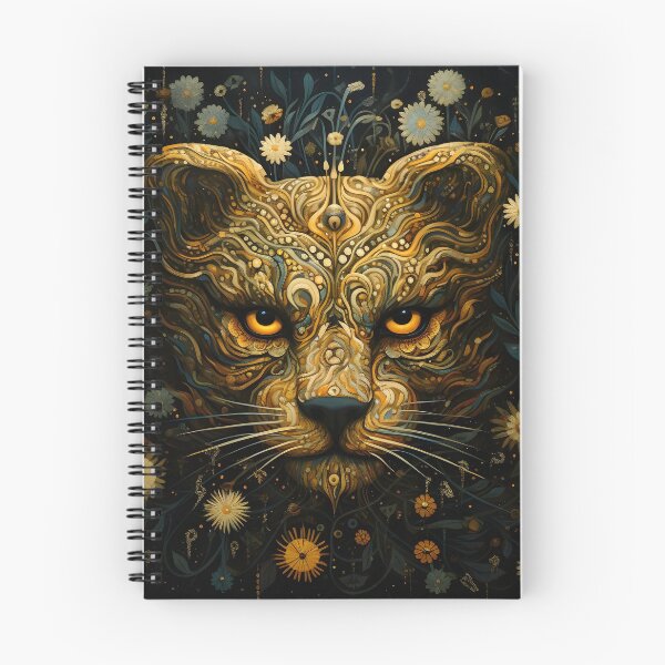 Item preview, abstract art print of a detailed tiger print designed and sold by dcrc.