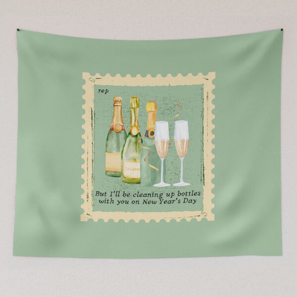 Item preview, New Year’s Day Stamp designed and sold by karma-style.