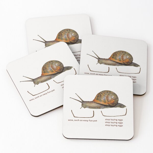 Item preview, Stop Laying Eggs designed and sold by Just A Snail For Scale LLC.