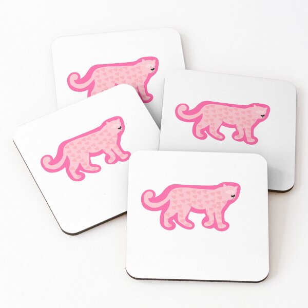 Item preview, pink valentines preppy cheetah designed and sold by SimplyStellaCo.