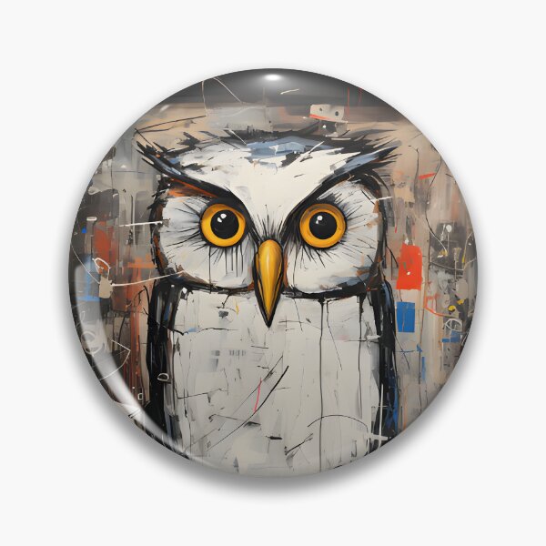 Item preview, The Owl: A Symbol of Luck and Wealth designed and sold by SilverlynDraws.