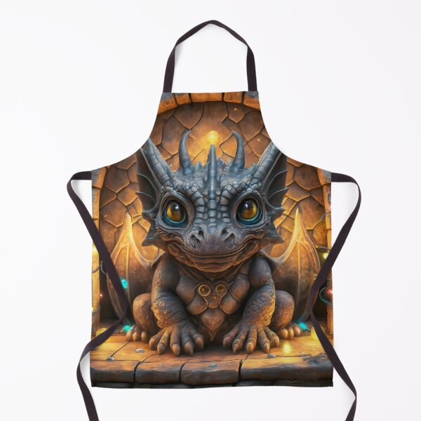 Item preview, Chibi Gargoyle Dragon: Festive Fantasy Fusion Delight designed and sold by DragonRealms.