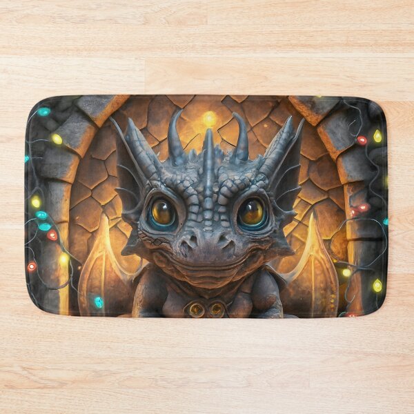 Item preview, Chibi Gargoyle Dragon: Festive Fantasy Fusion Delight designed and sold by DragonRealms.