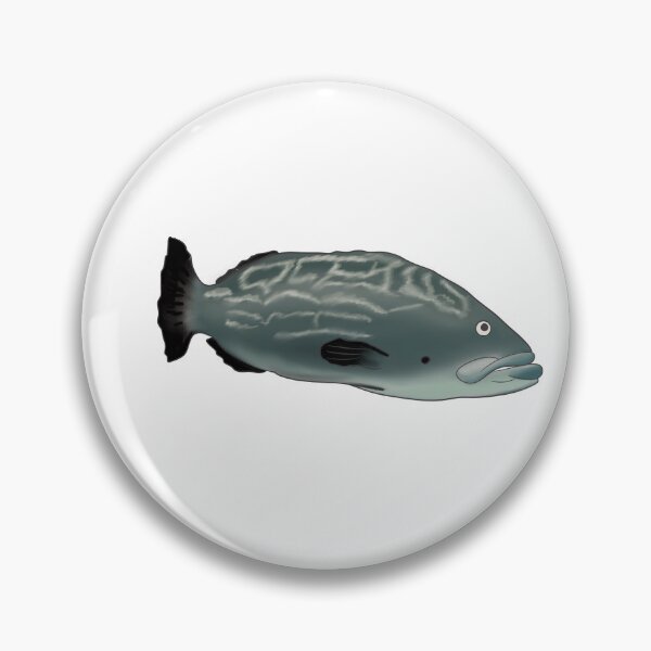 Item preview, Grouper fish designed and sold by LisaTrincaArt.