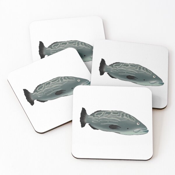 Item preview, Grouper fish designed and sold by LisaTrincaArt.