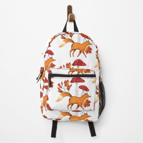 Item preview, Forest fox with autumn leaves designed and sold by pinkyfish1010.