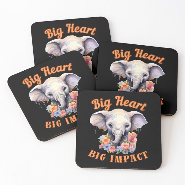 Item preview, Stay Humble, Stampede On. elephant portrait designed and sold by ElephantVibes.