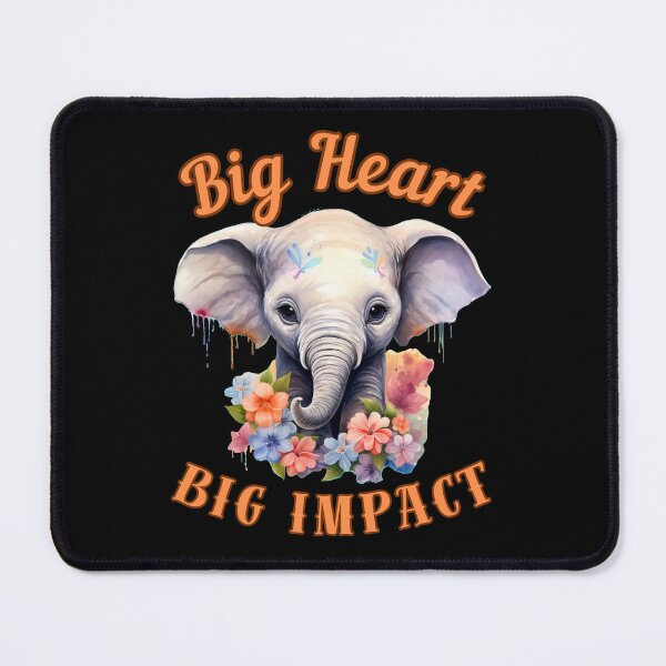 Item preview, Stay Humble, Stampede On. elephant portrait designed and sold by ElephantVibes.