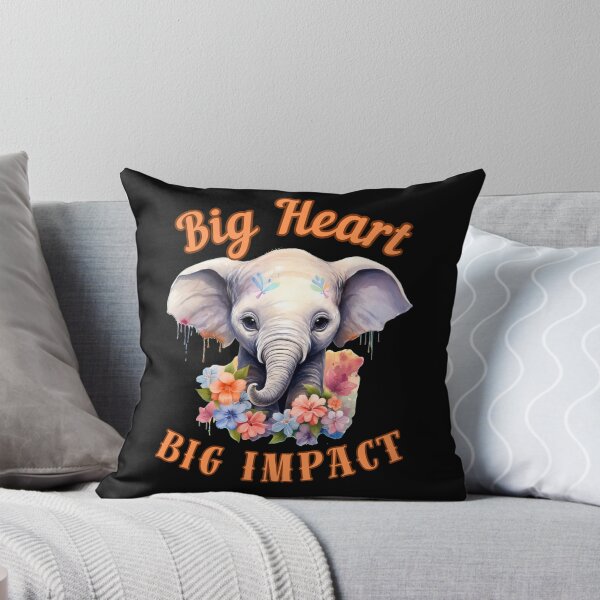 Item preview, Stay Humble, Stampede On. elephant portrait designed and sold by ElephantVibes.